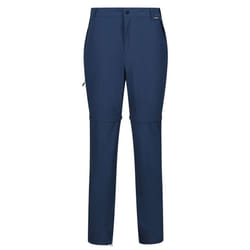 Regatta Mens Travel Light Zip-Off Trousers - 40R, Moonlight Denim