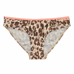 Regatta Womens/Ladies Aceana Leopard Print Bikini Bottoms - 12 UK, Natural