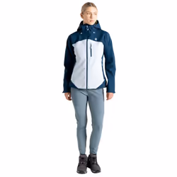 Dare 2B Womens/Ladies Torrek II Colour Block Waterproof Jacket - 20 UK, Skyway/Moonlight Denim