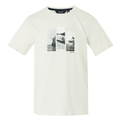 Regatta Mens Cline IX Photograph T-Shirt - 5XL, Stone White