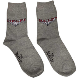 The Beatles Womens/Ladies Help! Socks - 4 UK-7 UK, Grey