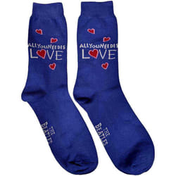 The Beatles Unisex Adult All You Need Is Love Socks