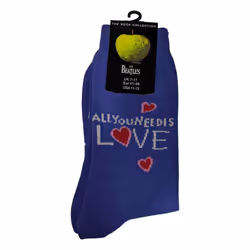 The Beatles Unisex Adult All You Need Is Love Socks