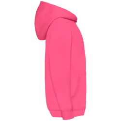 Fruit Of The Loom Older Kids Unisex Classic 80/20 Hoodie - 14-15, Fuchsia