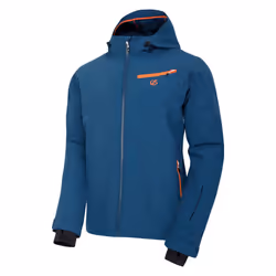 Dare 2B Mens Eagle II Ski Jacket - S, Moonlight Denim/Orange Rust