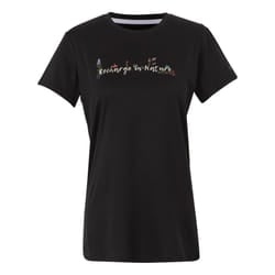 Regatta Womens/Ladies Fingal IX Text T-Shirt - 18 UK, Black