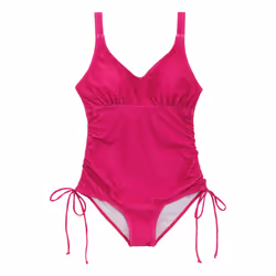 Regatta Womens/Ladies Alinae Plain One Piece Swimsuit - 14 UK, Pink Fusion