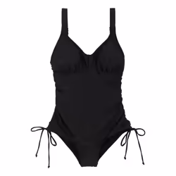 Regatta Womens/Ladies Alinae Plain One Piece Swimsuit - 10 UK, Black