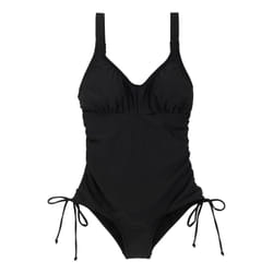 Regatta Womens/Ladies Alinae Plain One Piece Swimsuit - 10 UK, Black