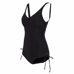 Regatta Womens/Ladies Alinae Plain One Piece Swimsuit - 10 UK, Black