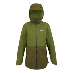 Regatta Womens/Ladies Hamara IV Waterproof Jacket - 14 UK, Nephrite Green/Camo Green