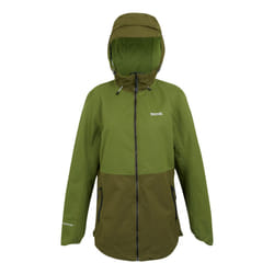 Regatta Womens/Ladies Hamara IV Waterproof Jacket - 14 UK, Nephrite Green/Camo Green