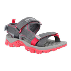 Regatta Childrens/Kids Blaze Sandals - 3 UK, Granite/Pop Pink