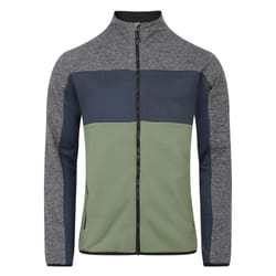 Dare 2B Mens Venture Fleece Jacket - XS, Charcoal Grey/Black Marl/Olivine Green