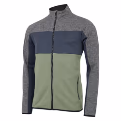 Dare 2B Mens Venture Fleece Jacket - XS, Charcoal Grey/Black Marl/Olivine Green