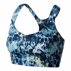 Dare 2B Womens/Ladies Swift III Dash Print Sports Bra - L, Mist