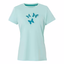 Regatta Womens/Ladies Fingal IX Butterflies T-Shirt - 8 UK, Icy Morn