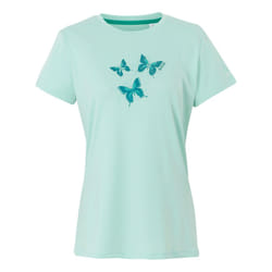 Regatta Womens/Ladies Fingal IX Butterflies T-Shirt - 10 UK, Icy Morn