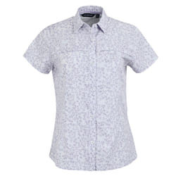 Regatta Womens/Ladies Travel Meadow Floral Packaway Short-Sleeved Shirt - 12 UK, Lilac Hint