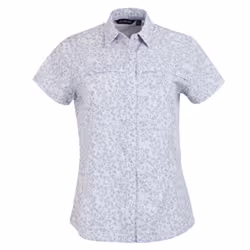 Regatta Womens/Ladies Travel Meadow Floral Packaway Short-Sleeved Shirt - 14 UK, Lilac Hint