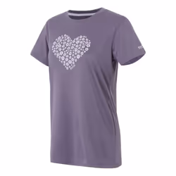 Regatta Womens/Ladies Fingal IX Heart T-Shirt - 8 UK, Purple Sage