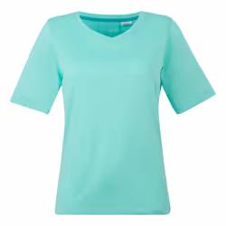 Regatta Womens/Ladies Fingal II V Neck T-Shirt - 12 UK, Aruba Blue