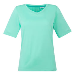 Regatta Womens/Ladies Fingal II V Neck T-Shirt - 12 UK, Aruba Blue