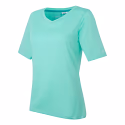 Regatta Womens/Ladies Fingal II V Neck T-Shirt - 12 UK, Aruba Blue