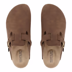 Regatta Mens Kaber Mules - 7 UK, Peat