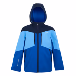 Regatta Childrens/Kids Highton VI Waterproof Jacket - 7-8 Years, Olympian Blue/Elysium Blue/Navy