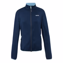 Regatta Womens/Ladies Newhill II Full Zip Fleece Jacket - 8 UK, Navy/Icy Morn