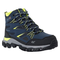 Regatta Childrens/Kids Holcombe III Walking Boots - 3 UK, Navy/Lime Punch
