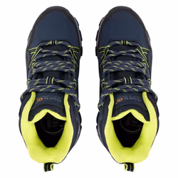Regatta Childrens/Kids Holcombe III Walking Boots - 3 UK, Navy/Lime Punch