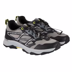Regatta Mens Blaze Trainers - 6.5 UK, Grey/Black/Lime