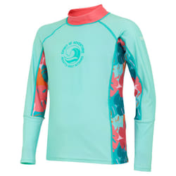 Regatta Childrens/Kids Hoku II Tropical Leaves Swim Top