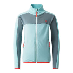 Dare 2B Childrens/Kids Emergent IV Stretch Midlayer - 15-16 Years, Element Grey/Aquifer