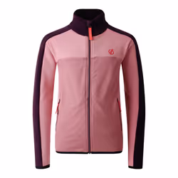 Dare 2B Childrens/Kids Emergent IV Stretch Midlayer - 14 Years, Deep Plum/Lilas