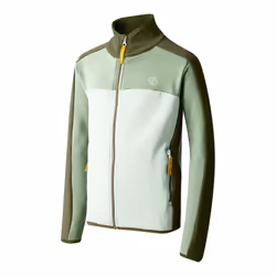 Dare 2B Childrens/Kids Emergent IV Stretch Midlayer - 9-10 Years, Olivine Green/Hedge Green