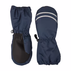 Mountain Warehouse Childrens/Kids Snow Long Cuff Mittens - M, Navy