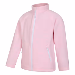 Mountain Warehouse Childrens/Kids Snowdonia Fleece Jacket - 13 Years, Light Pink