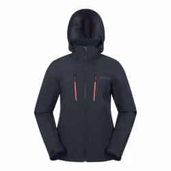 Mountain Warehouse Womens/Ladies Genesis Windproof Soft Shell Jacket - 20 UK, Black