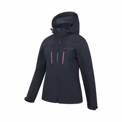 Mountain Warehouse Womens/Ladies Genesis Windproof Soft Shell Jacket - 20 UK, Black