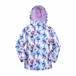 Mountain Warehouse Childrens/Kids Patterned Ski Jacket & Trousers - 2-3 Years, Purple