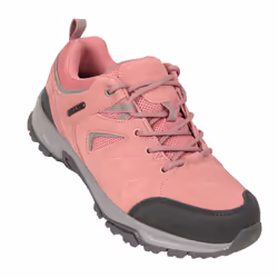 Mountain Warehouse Womens/Ladies Thunder Suede Walking Shoes - 6 UK, Pink