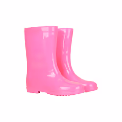 Mountain Warehouse Childrens/Kids Plain Wellington Boots - 5 UK, Bright Pink