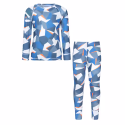 Mountain Warehouse Childrens/Kids Talus Base Layer Set - 2-3 Years, Cobalt