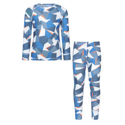 Mountain Warehouse Childrens/Kids Talus Base Layer Set - 2-3 Years, Cobalt