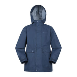 Mountain Warehouse Childrens/Kids Coast Jersey Lined Waterproof Jacket - 5-6 Years, Navy