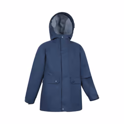 Mountain Warehouse Childrens/Kids Coast Jersey Lined Waterproof Jacket - 5-6 Years, Navy
