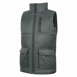 Mountain Warehouse Childrens/Kids Cargo Water Resistant Padded Gilet - 11-12 Years, Khaki Green
